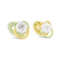 Succhietto con tappo 2 pezzi YELLOW/GREEN